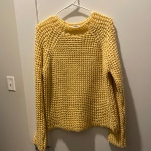 Cozy Yellow Sweater